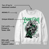 Lucky Green 3s DopeSkill Sweatshirt Money Loves Me Graphic