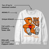 Dunk Low Magma Orange DopeSkill Sweatshirt Love Kills Graphic