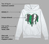 Lucky Green 3s DopeSkill Hoodie Sweatshirt Slime Drip Heart Graphic