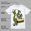 Olive 1s Low OG DopeSkill T-Shirt Sneakerhead BEAR Graphic