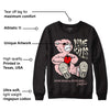 Washed Pink 1s Retro High OG DopeSkill Sweatshirt Love Kills Graphic