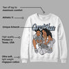 Cement Grey 11s DopeSkill Sweatshirt Queen Of Hustle Graphic