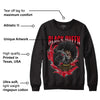 Red Thunder 4s DopeSkill Sweatshirt New Black Queen Graphic