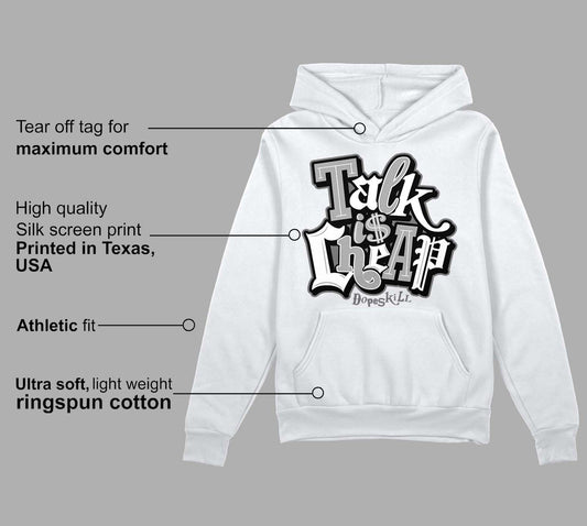 Stealth 12s DopeSkill Hoodie Sweatshirt Talk Is Chip Graphic