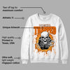 Dunk Low Magma Orange DopeSkill Sweatshirt Trapped Halloween Graphic