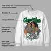 Lucky Green 3s DopeSkill Sweatshirt Queen Of Hustle Graphic