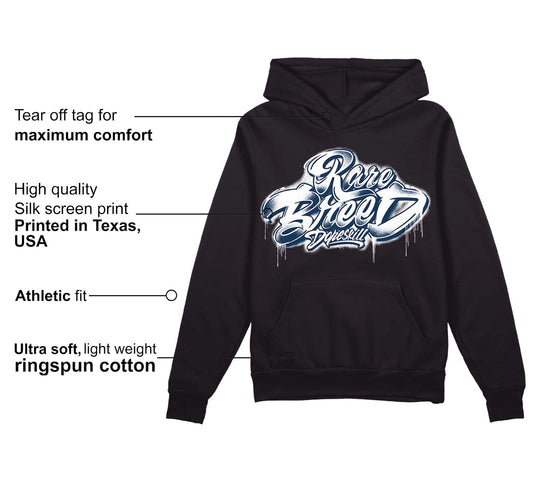 Brave Blue 13s DopeSkill Hoodie Sweatshirt Rare Breed Type Graphic
