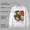 Olive 1s Low OG DopeSkill Sweatshirt Love Kills Graphic