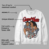 White Cement Reimagined 3s DopeSkill Sweatshirt Queen Of Hustle Graphic