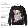 Washed Pink 1s Retro High OG DopeSkill Sweatshirt Sneakerhead BEAR Graphic