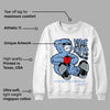 University Blue 5s DopeSkill Sweatshirt Love Kills Graphic