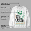 Pine Green 4s DopeSkill Sweatshirt Show Me The Money Graphic