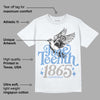 University Blue 5s DopeSkill T-Shirt Juneteenth 1865 Graphic