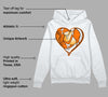 Dunk Low Magma Orange DopeSkill Hoodie Sweatshirt Heart AJ 1 Graphic