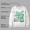 Lucky Green 3s DopeSkill Sweatshirt LOVE Graphic