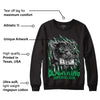 Lucky Green 1s Low DopeSkill Sweatshirt Black King Graphic