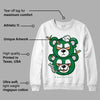 Pine Green 4s DopeSkill Sweatshirt New Double Bear Graphic