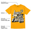 Taxi Yellow Toe 1s DopeSkill Taxi T-shirt LOVE Graphic