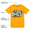 Taxi Yellow Toe 1s DopeSkill Taxi T-shirt Rare Breed Graphic