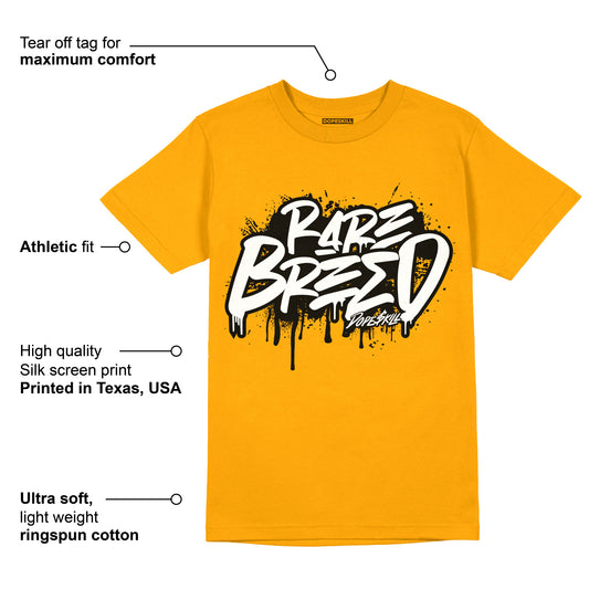 Taxi Yellow Toe 1s DopeSkill Taxi T-shirt Rare Breed Graphic