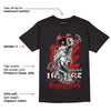 Fire Red 3s DopeSkill T-Shirt Juneteenth Graphic