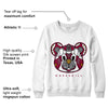 AJ 3 Cardinal Red DopeSkill Sweatshirt SNK Bear Graphic