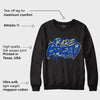 AJ 5 Racer Blue DopeSkill Sweatshirt Rare Breed Graphic