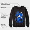 Yz 350 Boost V2 Dazzling Blue DopeSkill Sweatshirt BEAN Graphic