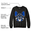 AJ 5 Racer Blue DopeSkill Sweatshirt Sneaker Rabbit Graphic