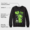 AJ 5 Green Bean DopeSkill Sweatshirt Love Sick Graphic