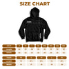 Black Metallic Chrome 6s DopeSkill Hoodie Sweatshirt LOVE Graphic