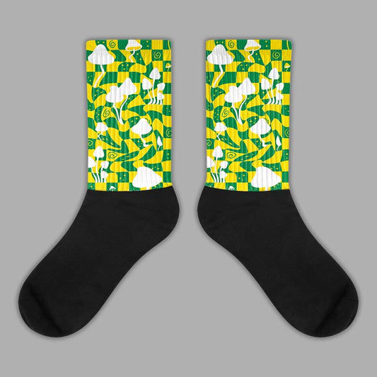 Dunk Low Reverse Brazil Sublimated Socks Mushroom Graphic