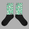 Jordan 2 Retro Lucky Green Sublimated Socks Mushroom Graphic Streetwear 