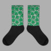 Jordan 3 WMNS “Lucky Green” DopeSkill Sublimated Socks Slime Graphic Streetwear