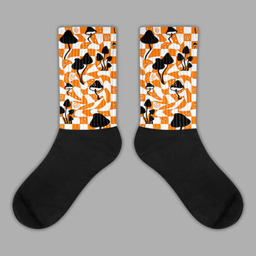 Wmns Dunk Low 'Magma Orange DopeSkill Sublimated Socks Mushroom Graphic Streetwear