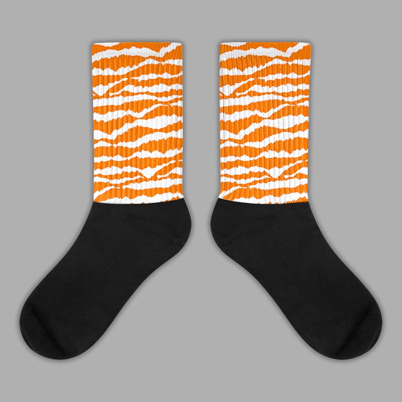 Wmns Dunk Low 'Magma Orange DopeSkill Sublimated Socks Abstract Tiger Graphic Streetwear