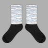 Jordan 11 Retro Low Cement Grey DopeSkill Sublimated Socks Abstract Tiger Graphic Streetwear