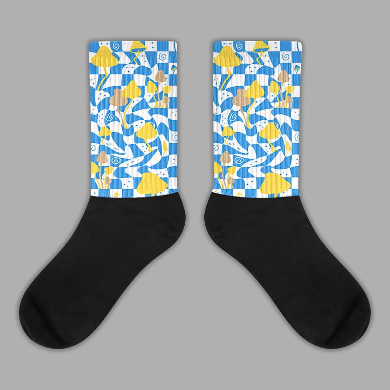 SB Dunk Low Homer Sublimated Socks Mushroom Graphic