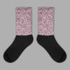 Dunk Low Teddy Bear Pink Sublimated Socks Slime Graphic