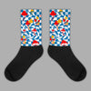 Messy Room 4S Sublimated Socks Mushroom Graphic