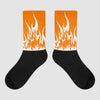 Wmns Dunk Low 'Magma Orange DopeSkill Sublimated Socks FIRE Graphic Streetwear