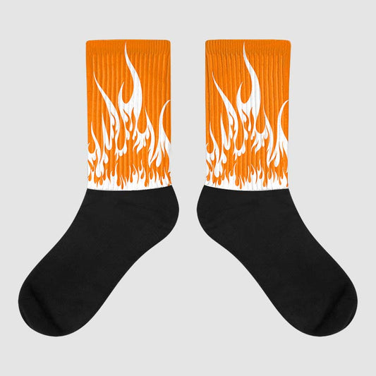 Wmns Dunk Low 'Magma Orange DopeSkill Sublimated Socks FIRE Graphic Streetwear