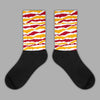 Cardinal 7s Sublimated Socks Abstract Tiger Graphic