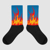 Messy Room 4S Sublimated Socks FIRE Graphic