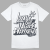 Jordan 12 Stealth DopeSkill T-Shirt LOVE Graphic - White 